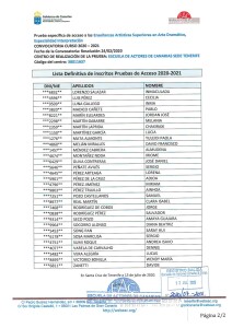 Lista Definitiva de Inscritos P. Acceso Julio 2020 EAC Sede TFE 2