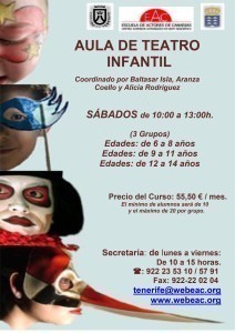 cartel Infantil anual